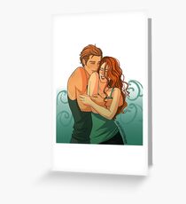 Finnick and Annie Greeting Card