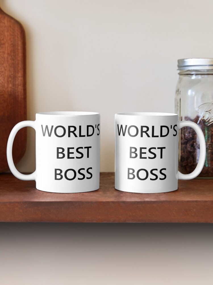 "The World's Best Boss Office" Coffee Mug for Sale by AMagicalJourney