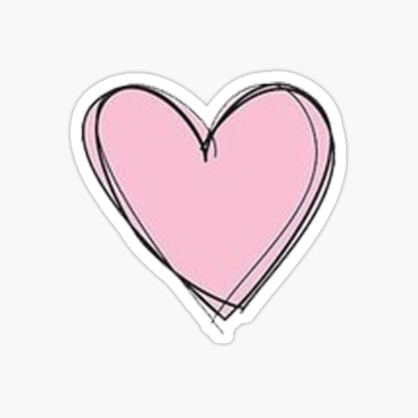 Heart Sticker for Sale by amanda003