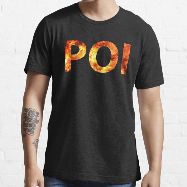Poi Fire Ball Juggling Flame Effect Design Essential T-Shirt
