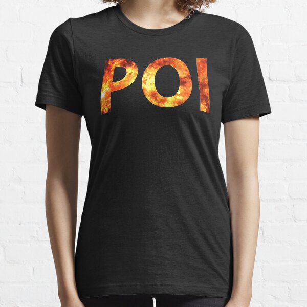 Poi Fire Ball Juggling Flame Effect Design Essential T-Shirt