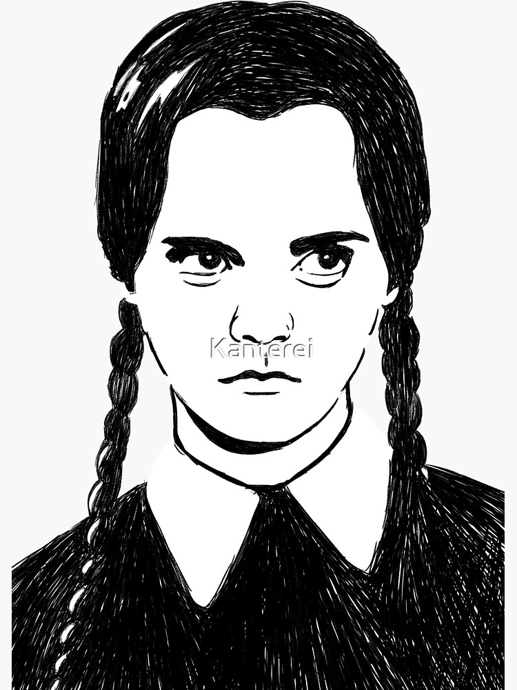 Wednesday Addams Printable Pictures