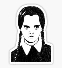 Wednesday Addams Sticker