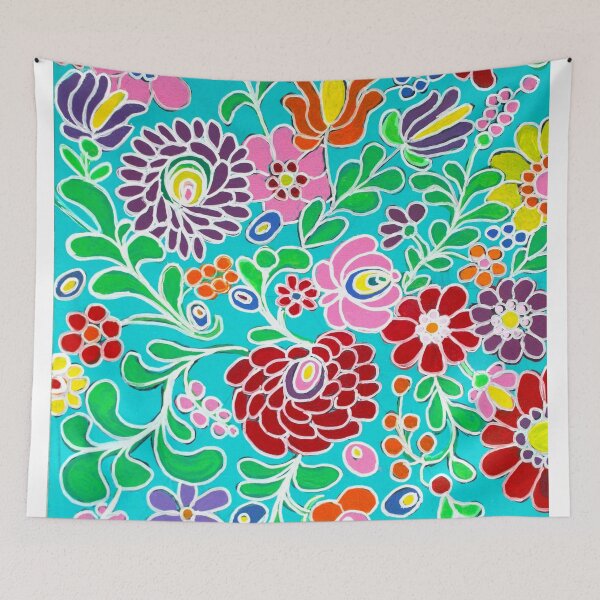Item preview, bordado (tribute to Mexican embroidery) designed and sold by Nancy Létourneau.