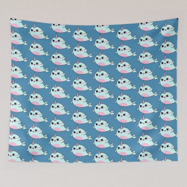 Item preview, Narval kawaii designed and sold by Pendientera.