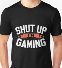 Camiseta unisex Cállate los juegos