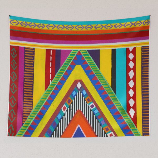 Item preview, Bordado (tribute to Mexican embroidery) designed and sold by Nancy Létourneau.