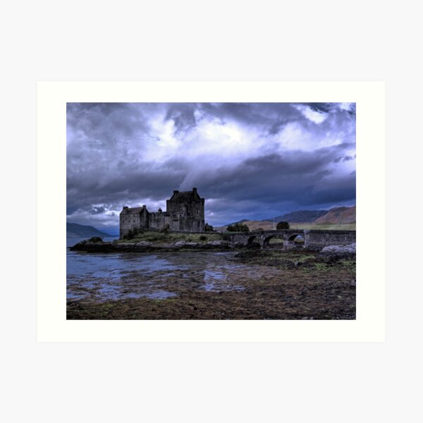 Touched by Heaven (Eilean Donan Castle) Art Print