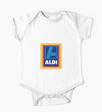Body de manga corta para bebé Aldi Merch (el mejor supermercado de Gran Bretaña)