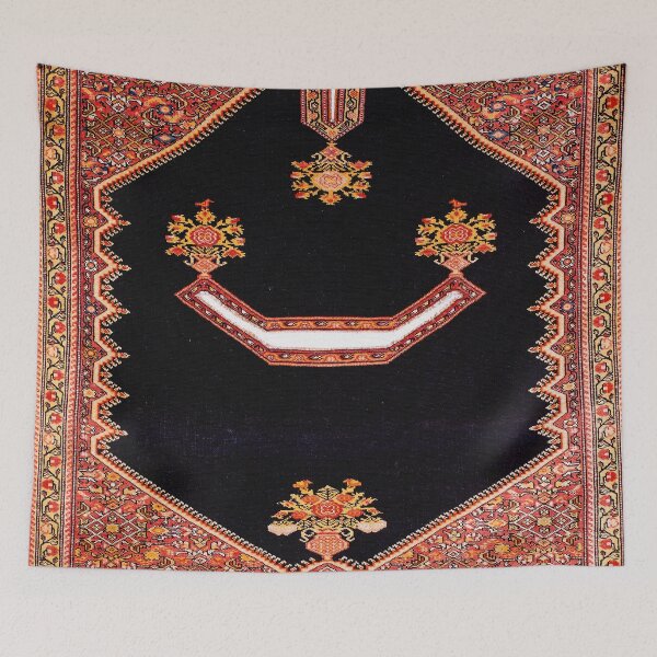 Item preview, Sarouk Farahan Saddle Cover designed and sold by Vicky Brago-Mitchell®.