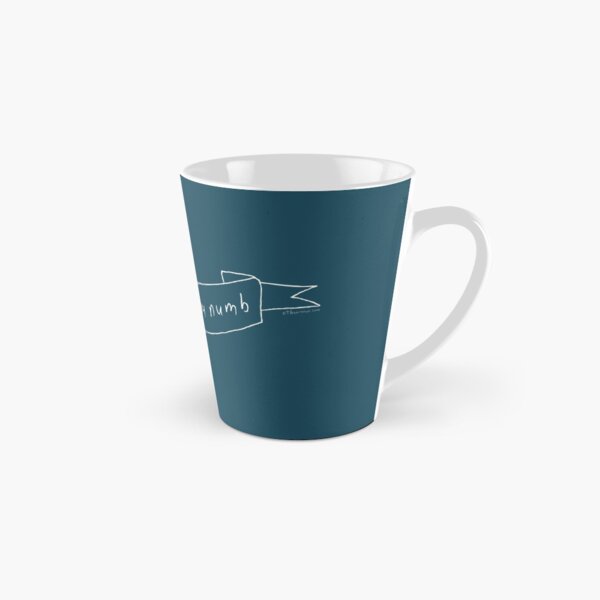 Porn Makes You Numb - White Tall Mug