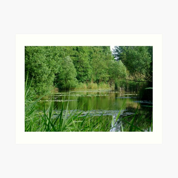 As far as the eye reaches Art Print
