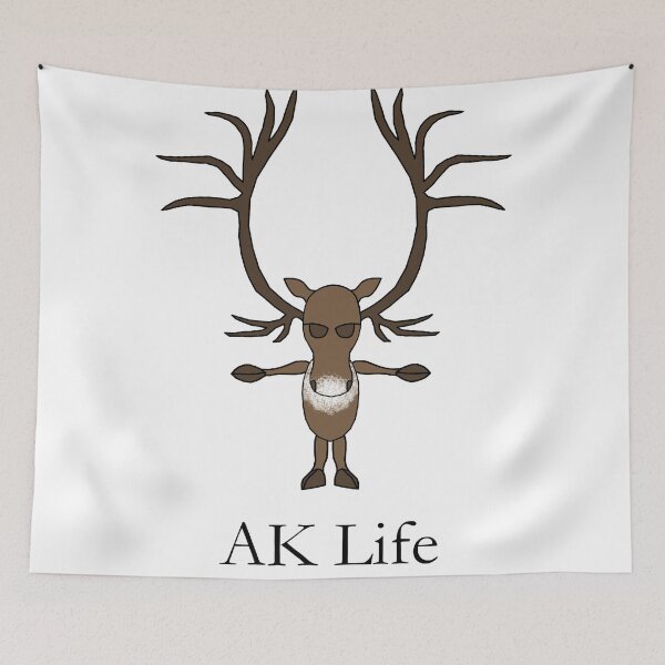 Item preview, AK Life Caribou designed and sold by InfiniteWonders.