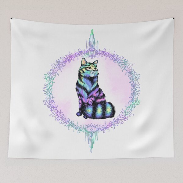 Aperçu de l'œuvre Neon Feline créée et vendue par FuriousWinter.