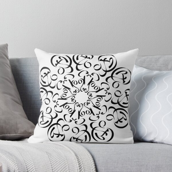 Item preview, Arabic letters mandala illustration  designed and sold by KIRART.
