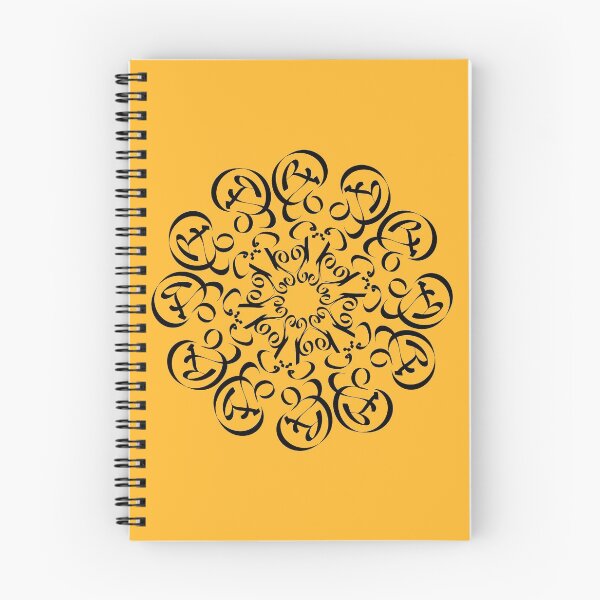 Item preview, Arabic letters mandala illustration  designed and sold by KIRART.