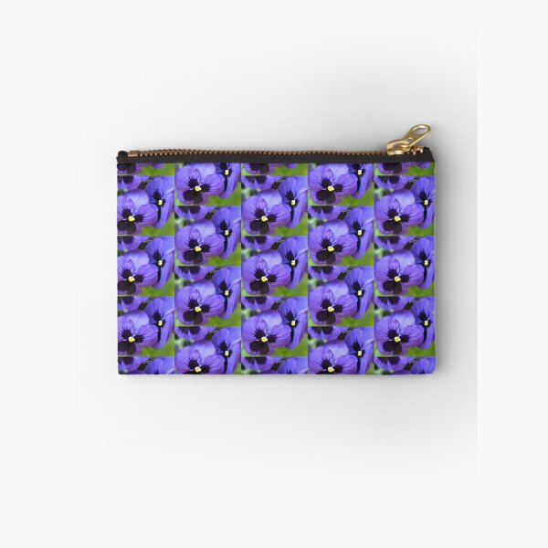 Item preview, Floral Conpiracy - Purple Pansies Vignette designed and sold by BlueMoonRose.