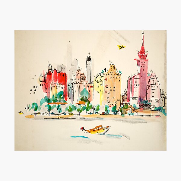 Aperçu de l'œuvre The Empire City créée et vendue par Emma Jean Chu.