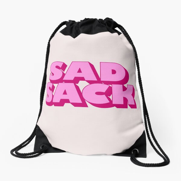 Sad Sack Drawstring Bag