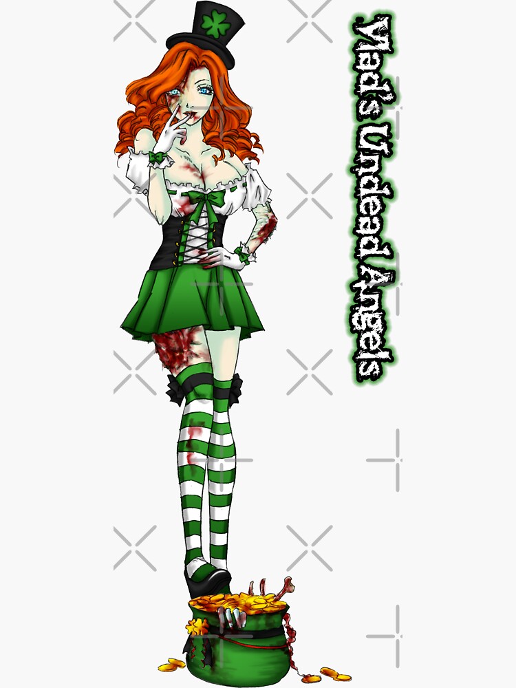 Undead Angels: Zombie St. Patty's Day by EnforcerDesigns