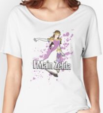 I Main Zelda - Super Smash Bros. Women's Relaxed Fit T-Shirt