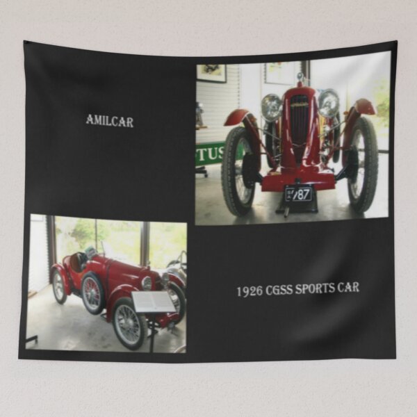 Item preview, 1926 Amilcar CGSS Sports Car - Collage designed and sold by cjcphotography.