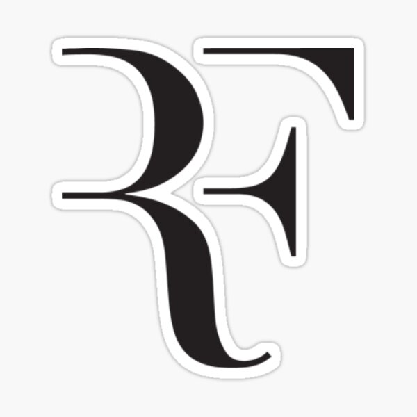 Sticker Tennis Roger Federer Sticker