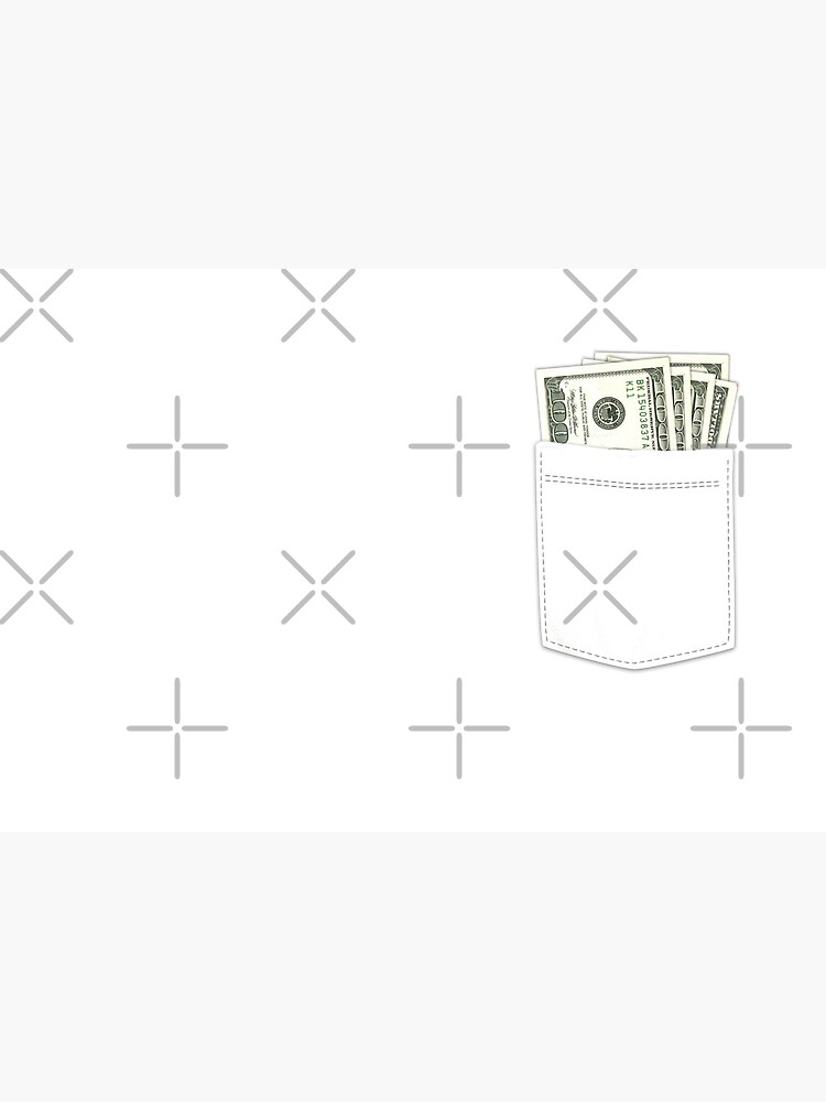 "A pocket full of money (Dollars)" Hardcover Journal for Sale by