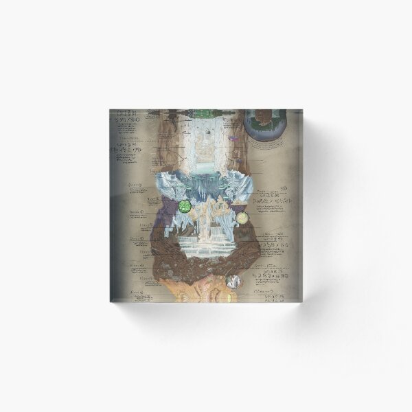 Made in Abyss • Abyss Chart Acrylic Block