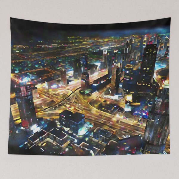 Item preview, The Dubai skyline designed and sold by philosophizer.
