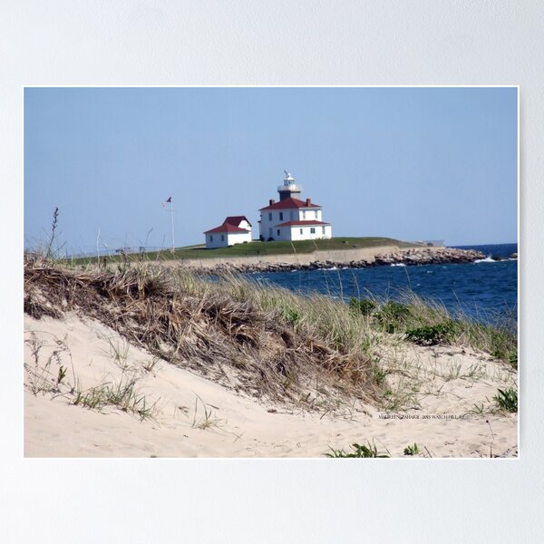Item preview, Lighthouse in Watch Hill, RI ~ Napatree Point  designed and sold by Maureen Zaharie.