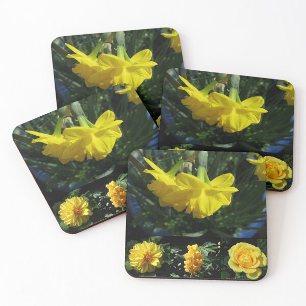 Item preview, Sunlit Yellow Flowers Collage designed and sold by MidnightMelody.