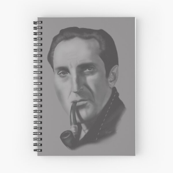 Item preview, Basil Rathbone Portrait Black & White designed and sold by hoganburleigh.