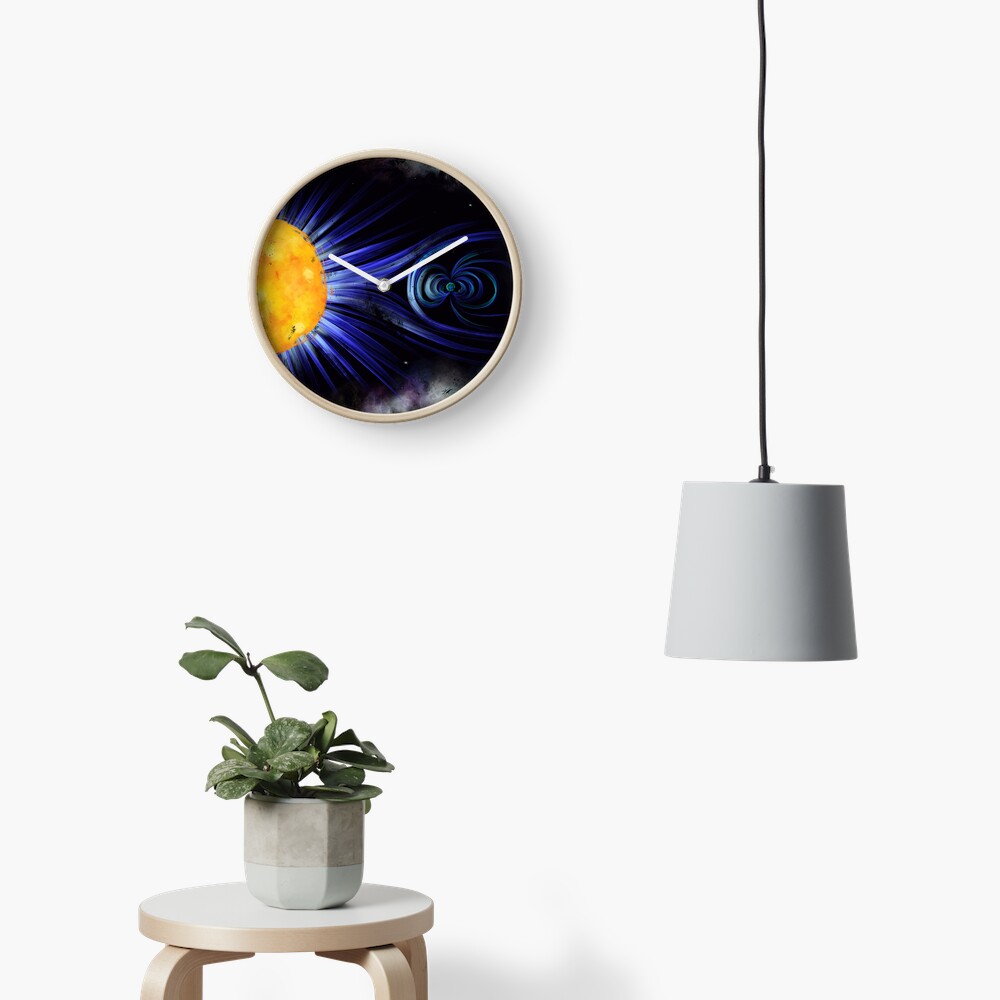 Magnetic Fields Clock
