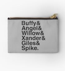 The Scooby Gang Vintage Black Studio Pouch