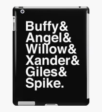 The Scooby Gang Classic White iPad Case/Skin