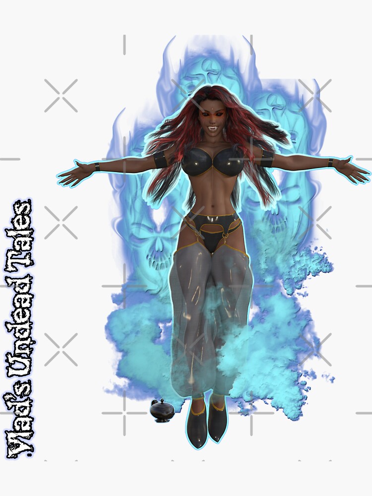 Undead Tales: Vampire Genie In The Lamp by EnforcerDesigns