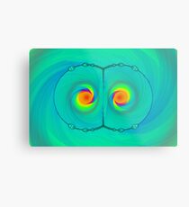 Psychedelic Eyes Metal Print