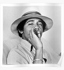 Young Obama Poster