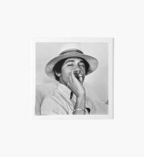 Young Obama Art Board Print
