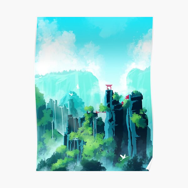 Peak falls Poster