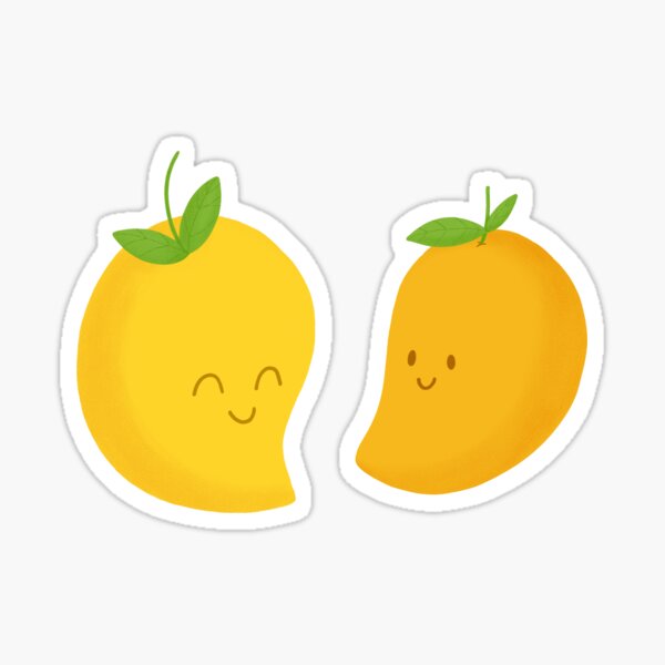 Happy Mangoes Sticker