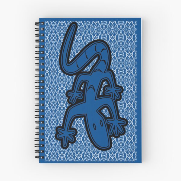 Item preview, LIZARD ON GLASS | MINIMALIST POP ART IN MID BLUE  designed and sold by Jane Holloway.