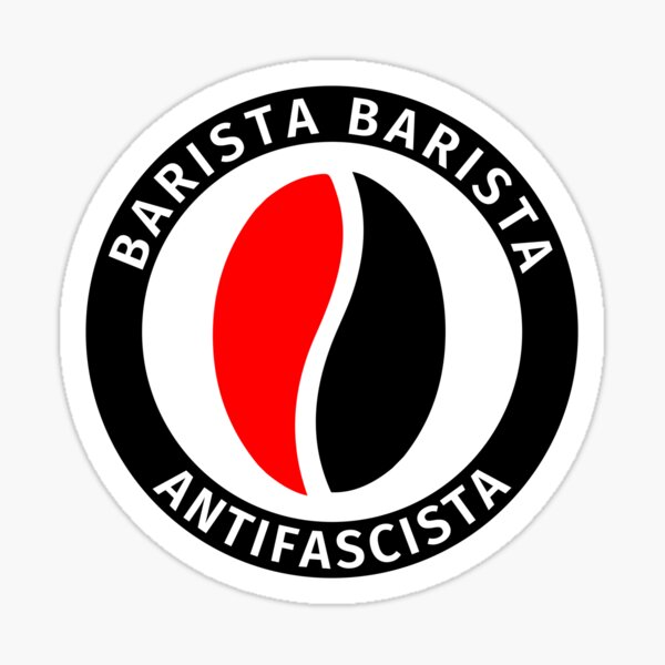 Artikel-Vorschau von Barista Barista Antifascista, designt und verkauft von fabianb.