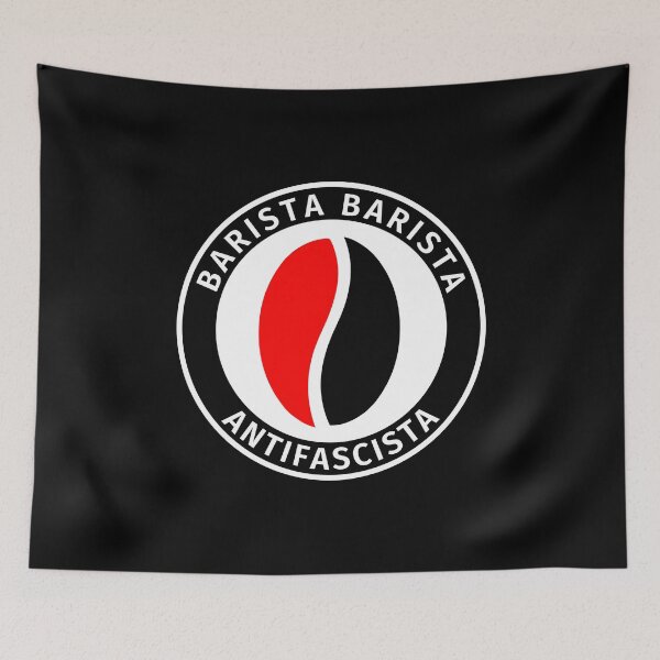 Item preview, Barista Barista Antifascista designed and sold by fabianb.