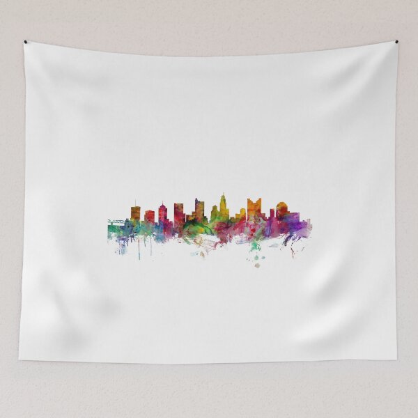 Item preview, Columbus Ohio Skyline designed and sold by ArtPrints.