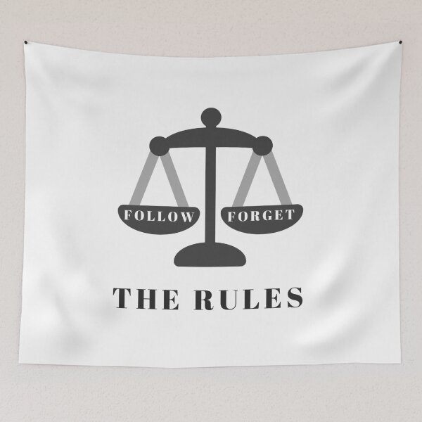 Item preview, Follow or Forget the Rules designed and sold by JEROME MARQUANT.