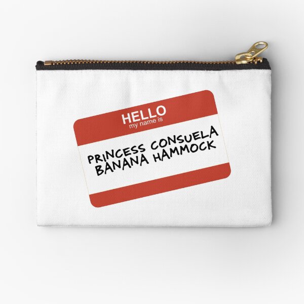 Princess Consuela Banana Hammock Zipper Pouch