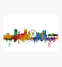 Brighton England Skyline Photographic Print