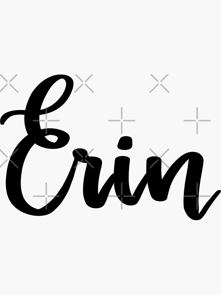 Erin Sticker